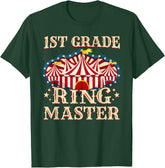 1st Grade Ringmaster Shirt 1st Grade Teacher Shirts Teacher