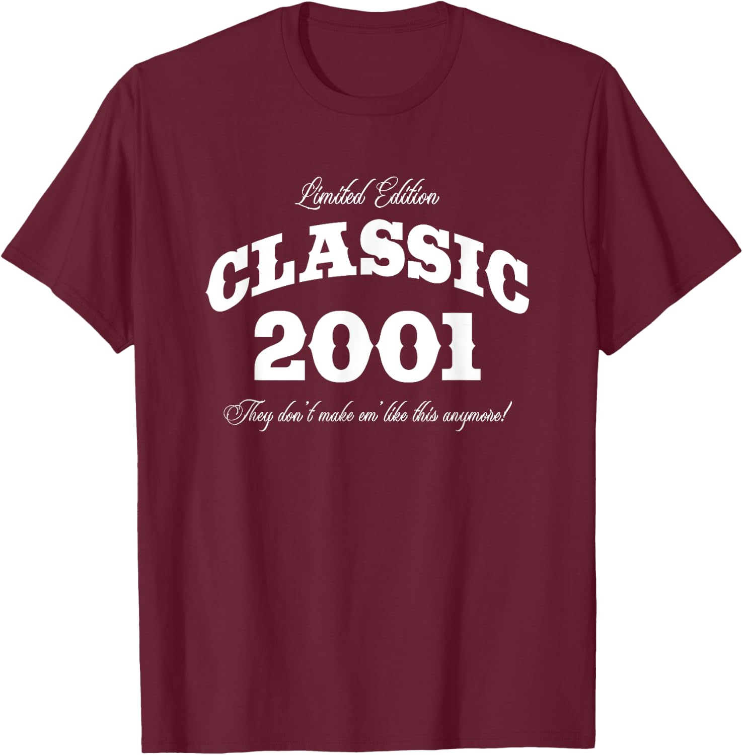 24 Year Old Vintage Classic Car 2001 24th Birthday