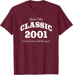 24 Year Old Vintage Classic Car 2001 24th Birthday
