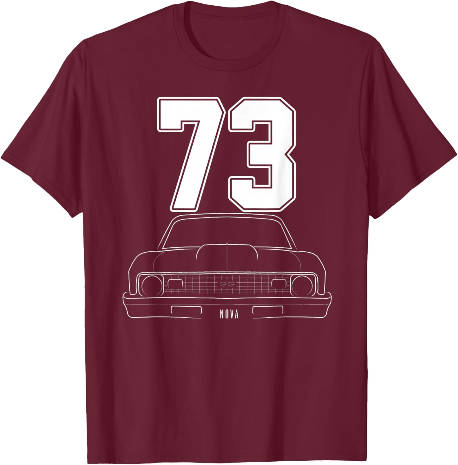 1973 73 Chevys Nova 2 Classic Car Old School Muscle Car