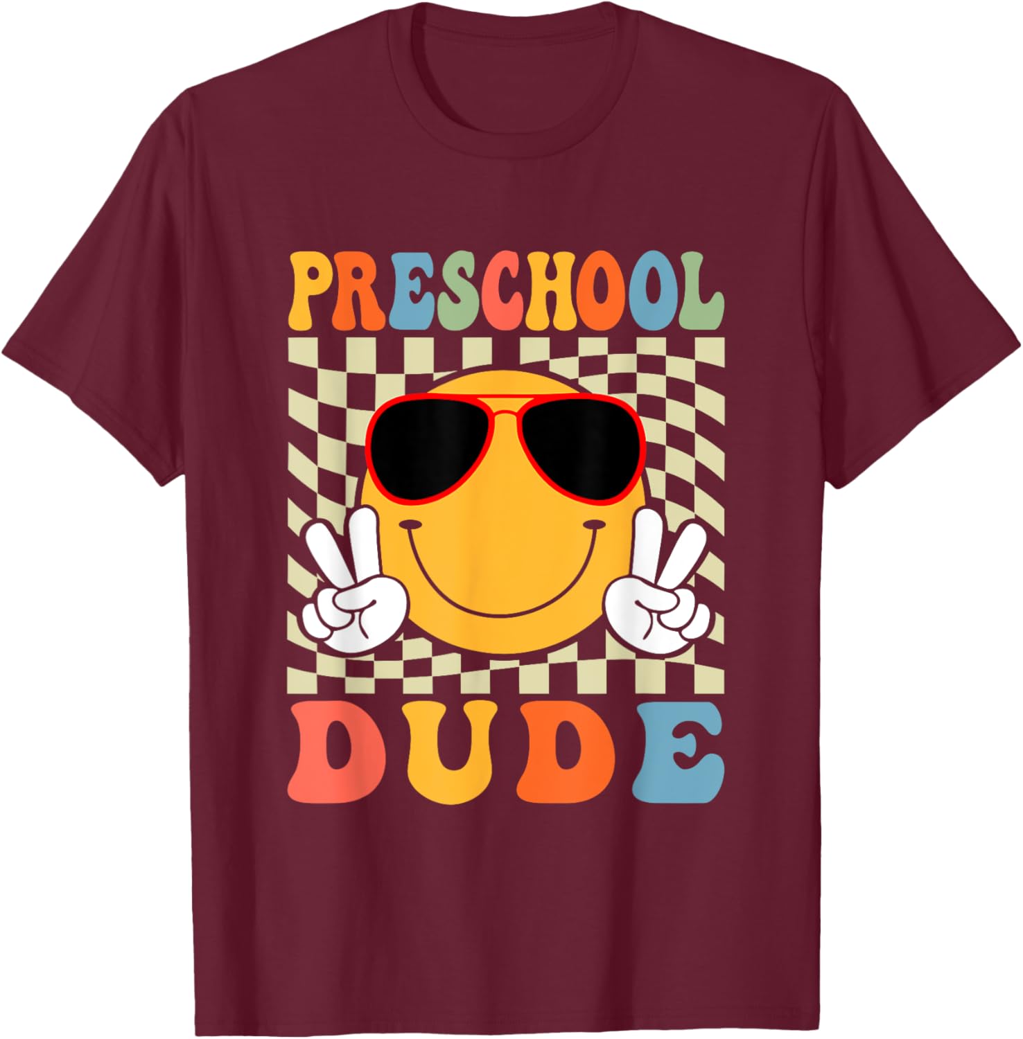 1st Day First Day of Preschool Dude Back To School Boys