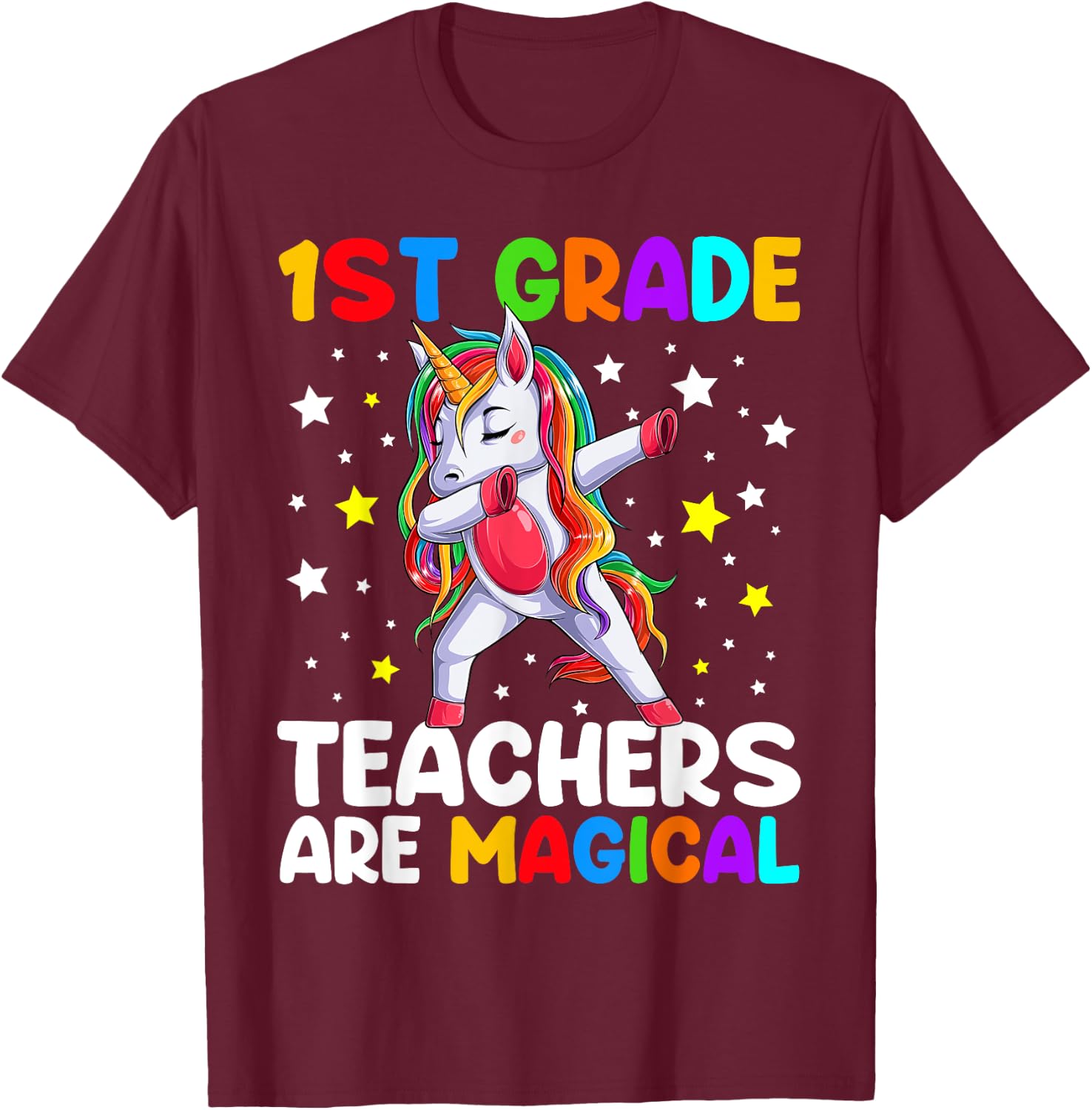 1st Grade Teachers Are Magical Unicorn Back To School Women Kids