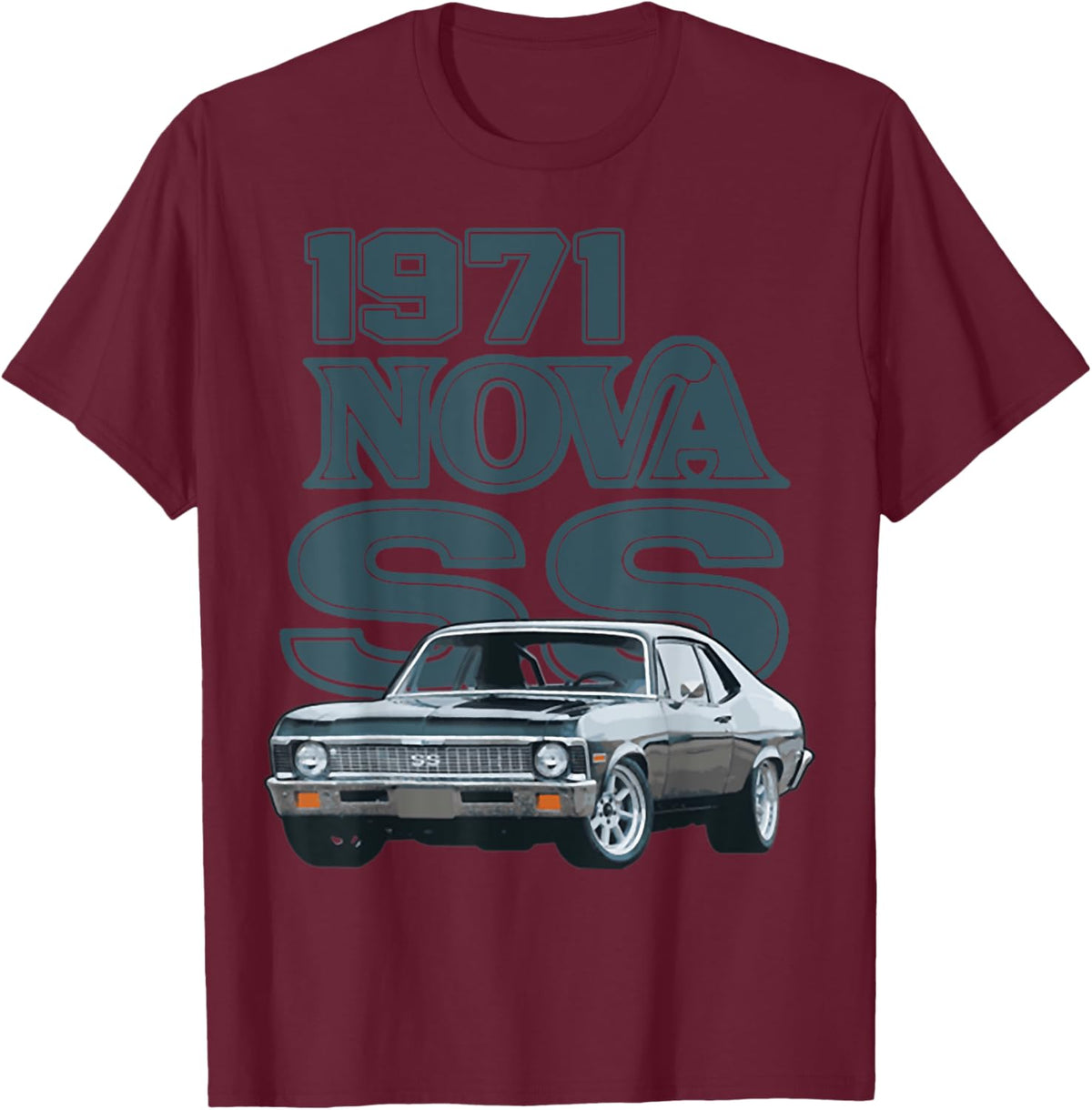 1971 71 Chevys Nova 2 Classic Car Old School Muscle Car