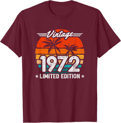 1972 Limited Edition - 1972 Birthday Year - Vintage 1972