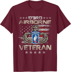 173rd Airborne Brigade Veteran U.S Flag Airborne Paratrooper
