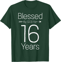 16th Birthday and Blessed for 16 Years Birthday
