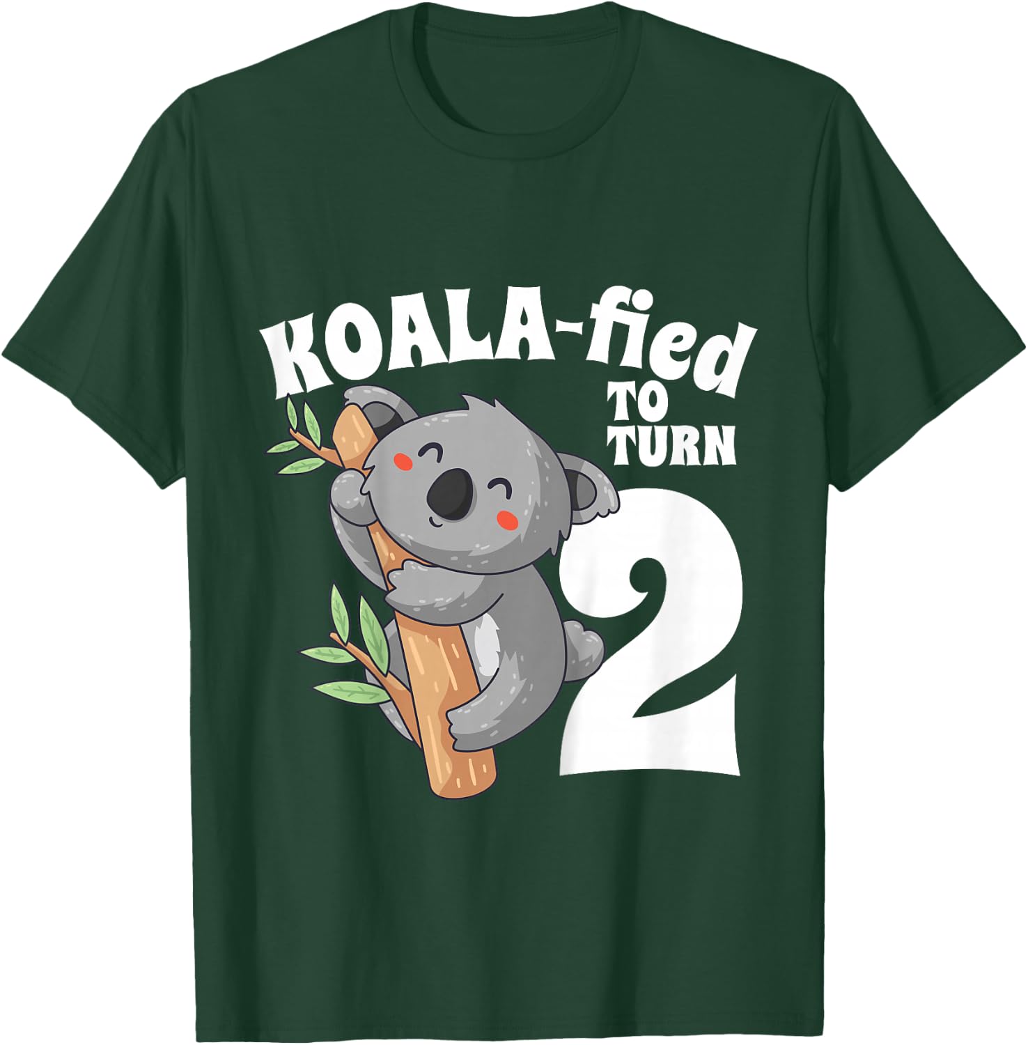 2 Year Old Koala Birthday Koalafied Girl Cute 2nd Girls Gift