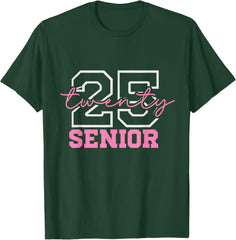 2025 Senior Class Girls Class of 2025 Seniors Pink School