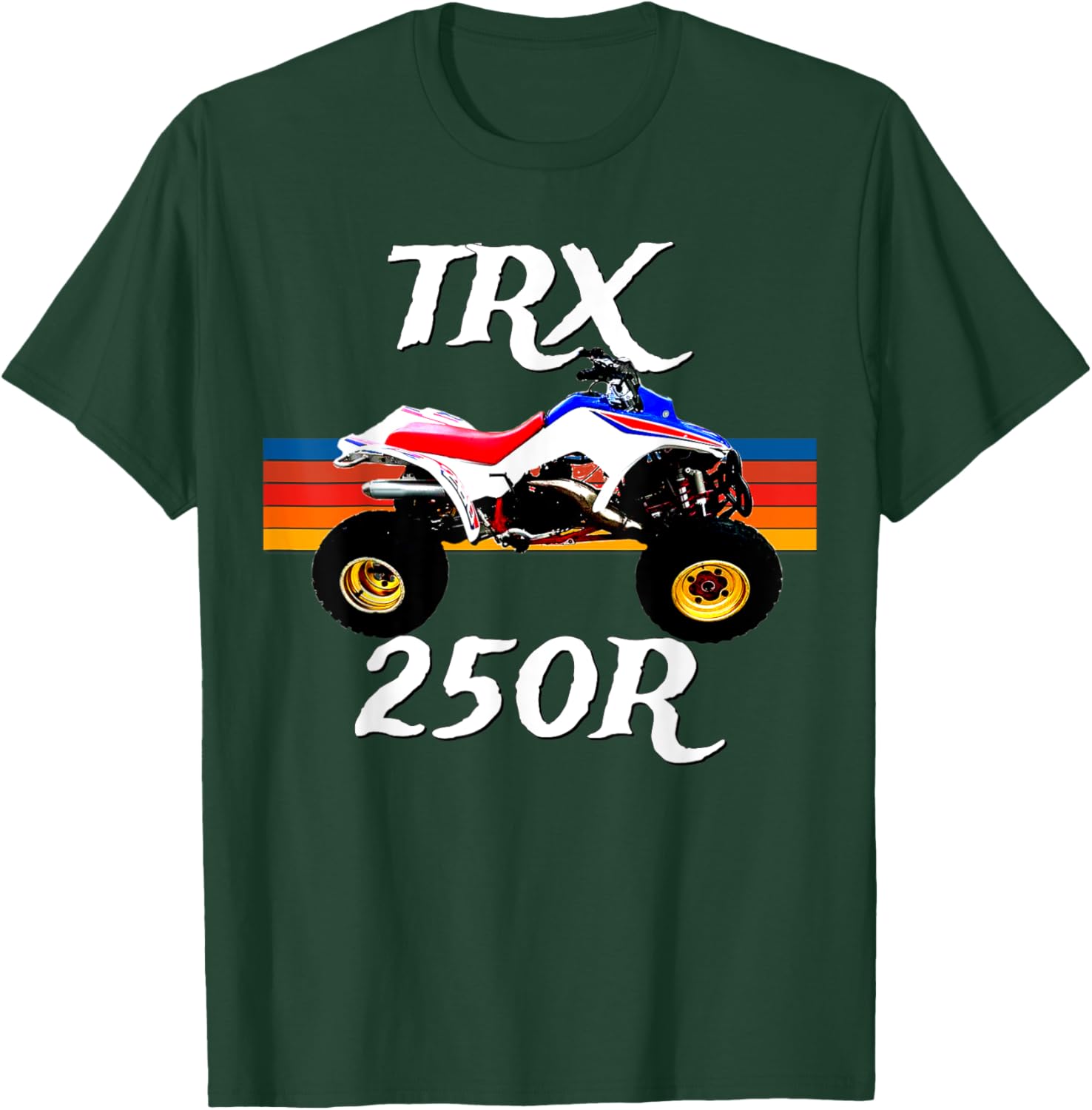 1986 Vintage Retro Four Wheeler ATV ATC TRX 250R , Small, Black