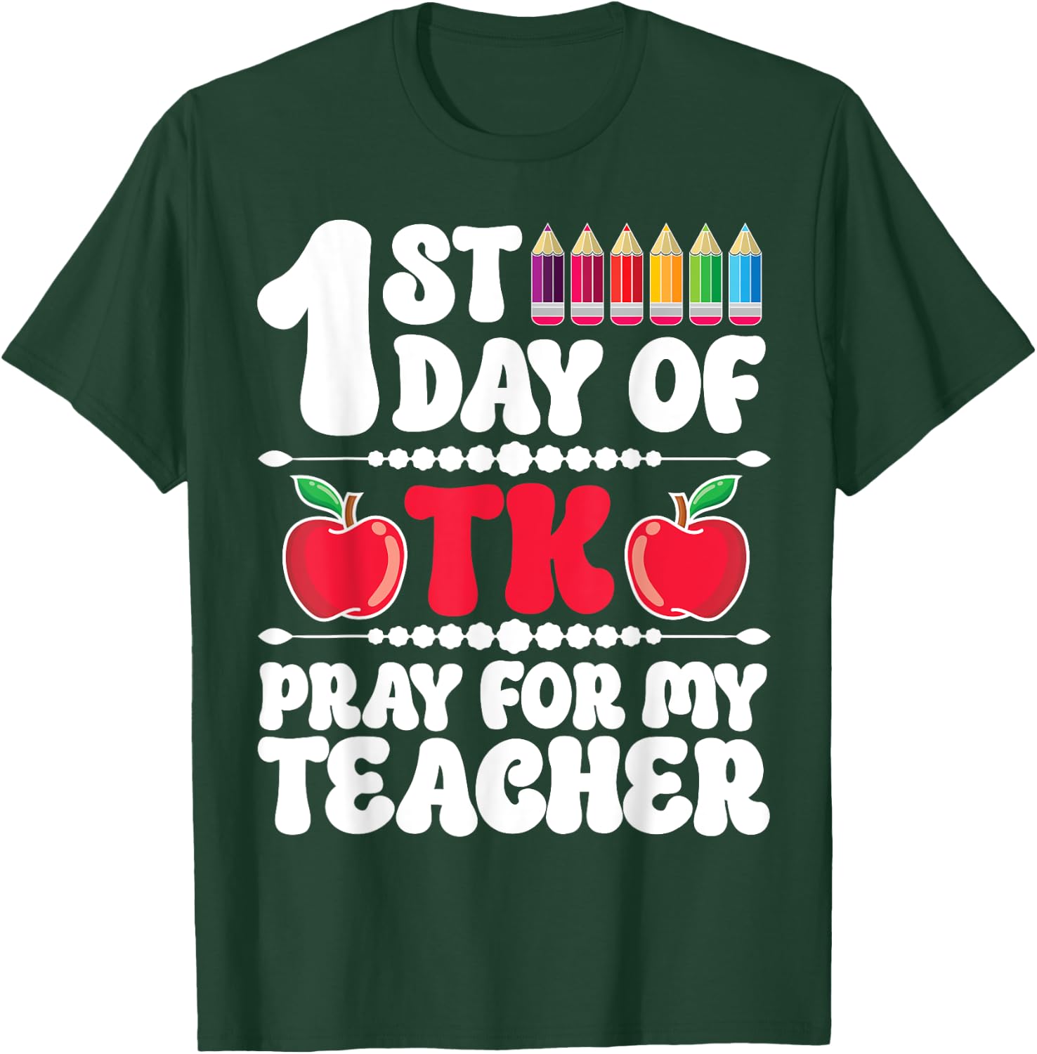 1st Day Of TK Student Transitional Kindergarten Teacher