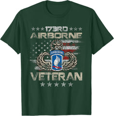 173rd Airborne Brigade Veteran U.S Flag Airborne Paratrooper