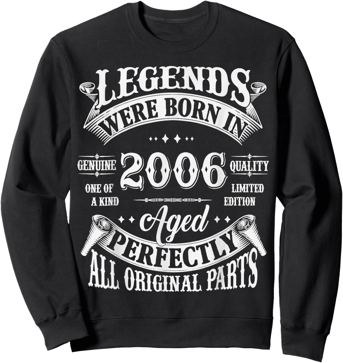 19th Birthday 19 Years Old Vintage Legends Born In 2006