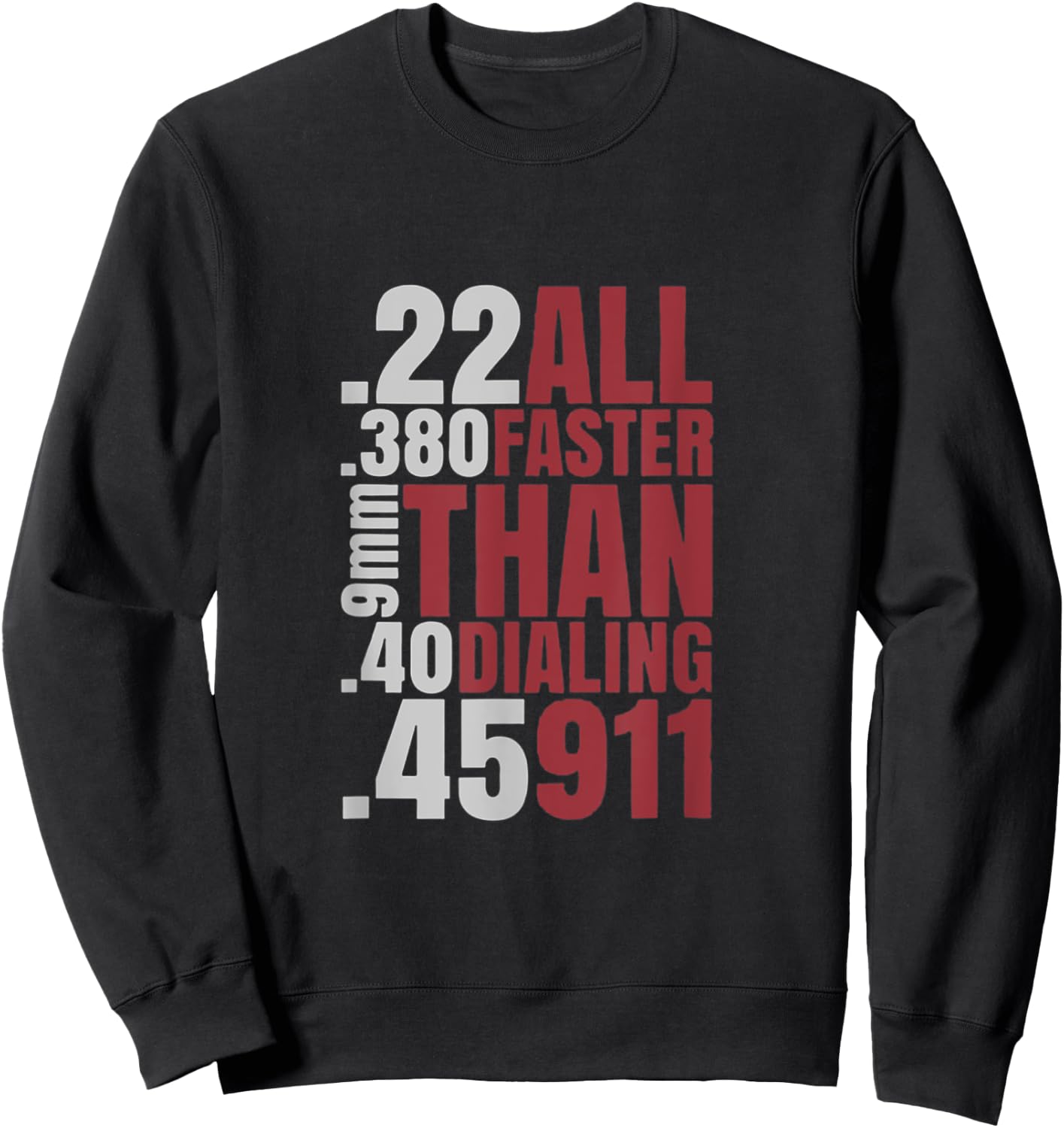 22 380 9mm 40 45 All Faster Than Dialing 911