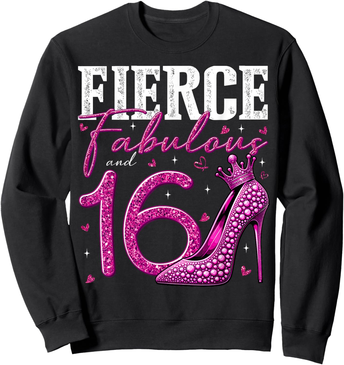 16th Birthday Fierce Fabulous and 16 Year Old Gifts Heels