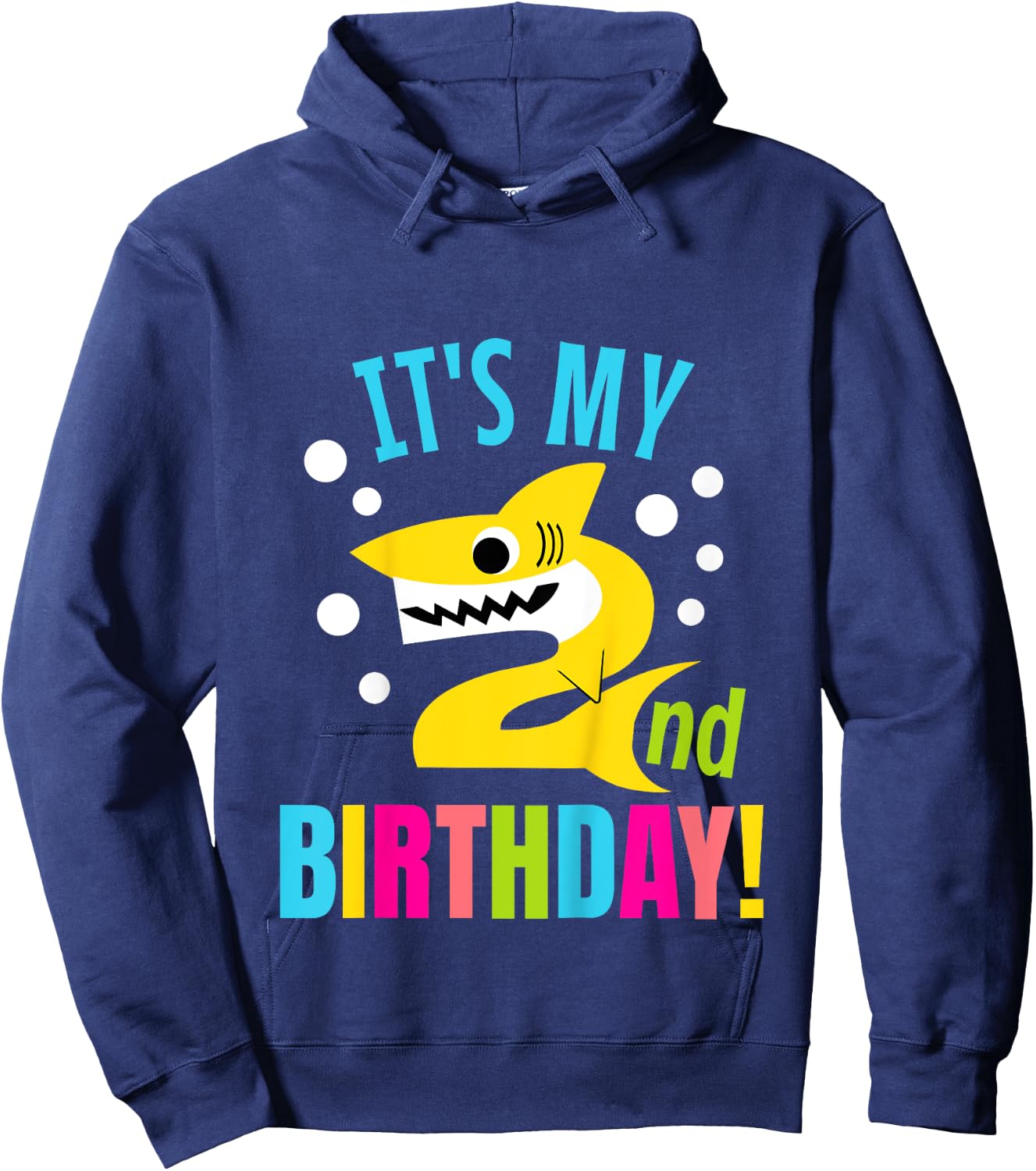2 Year Old 2nd Shark Party Birthday Baby Gift Girls And Boys