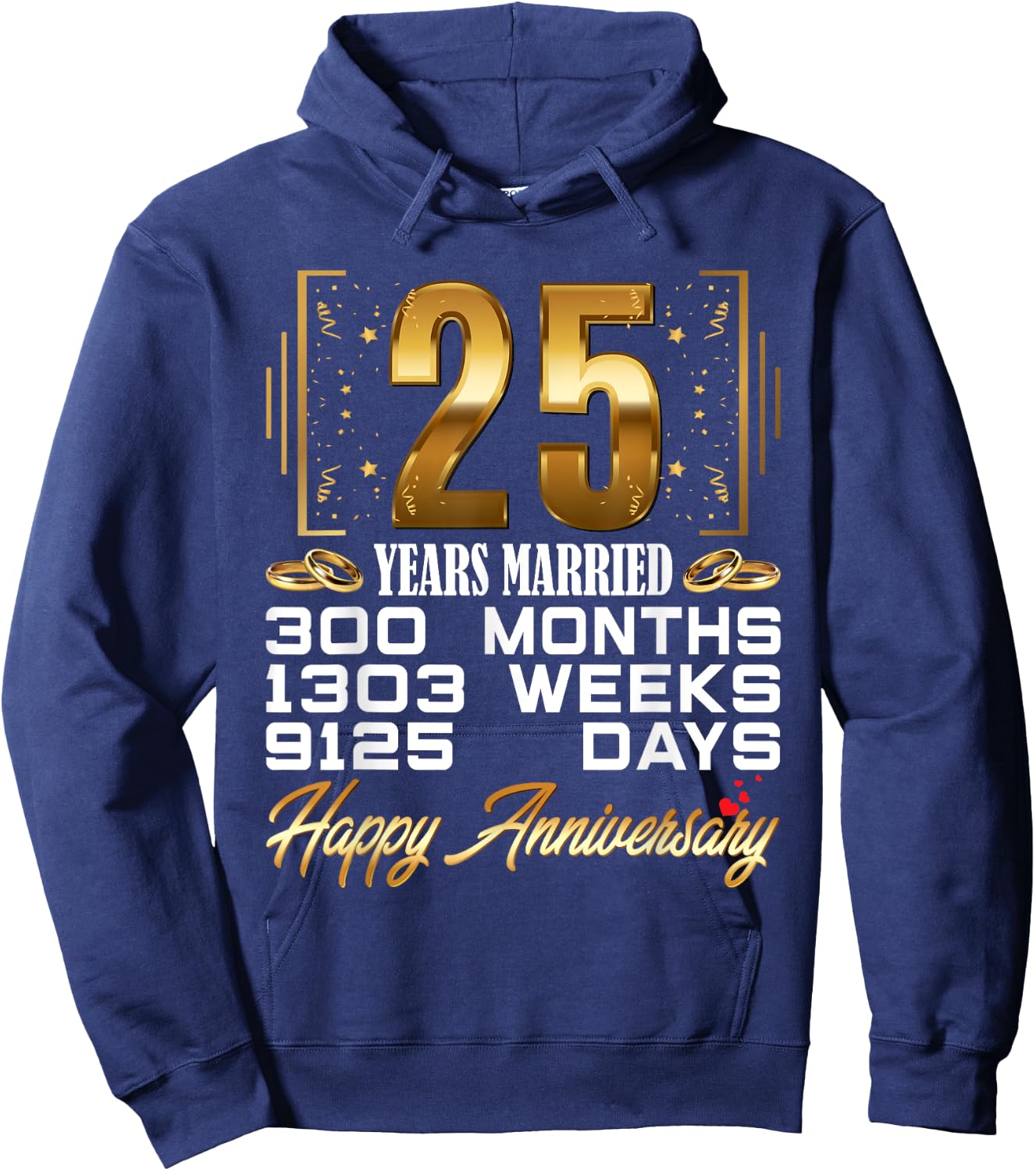 25 Years Married - Funny 25th Wedding Anniversary