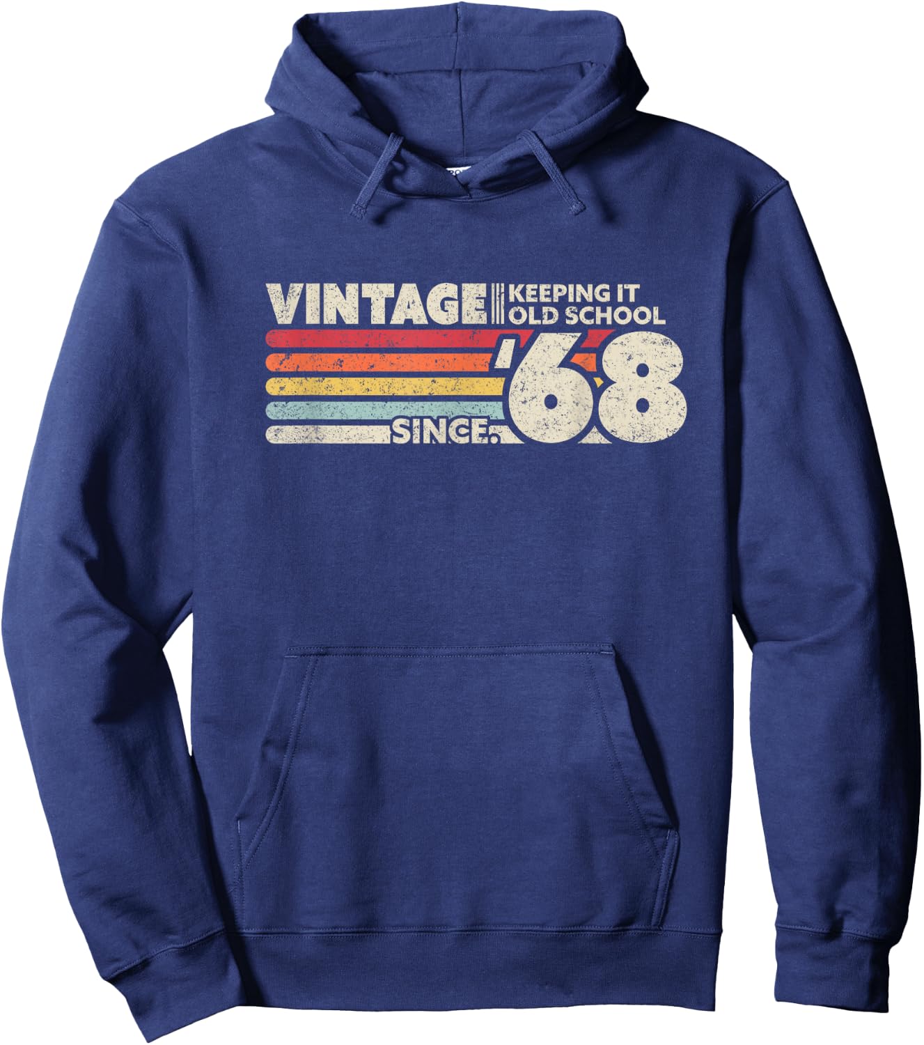 1968 Vintage, Keeping It Old School Since '68 Retro Birthday