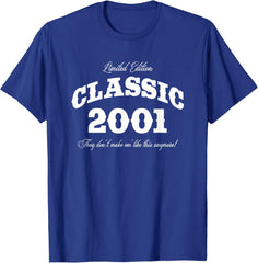 24 Year Old Vintage Classic Car 2001 24th Birthday