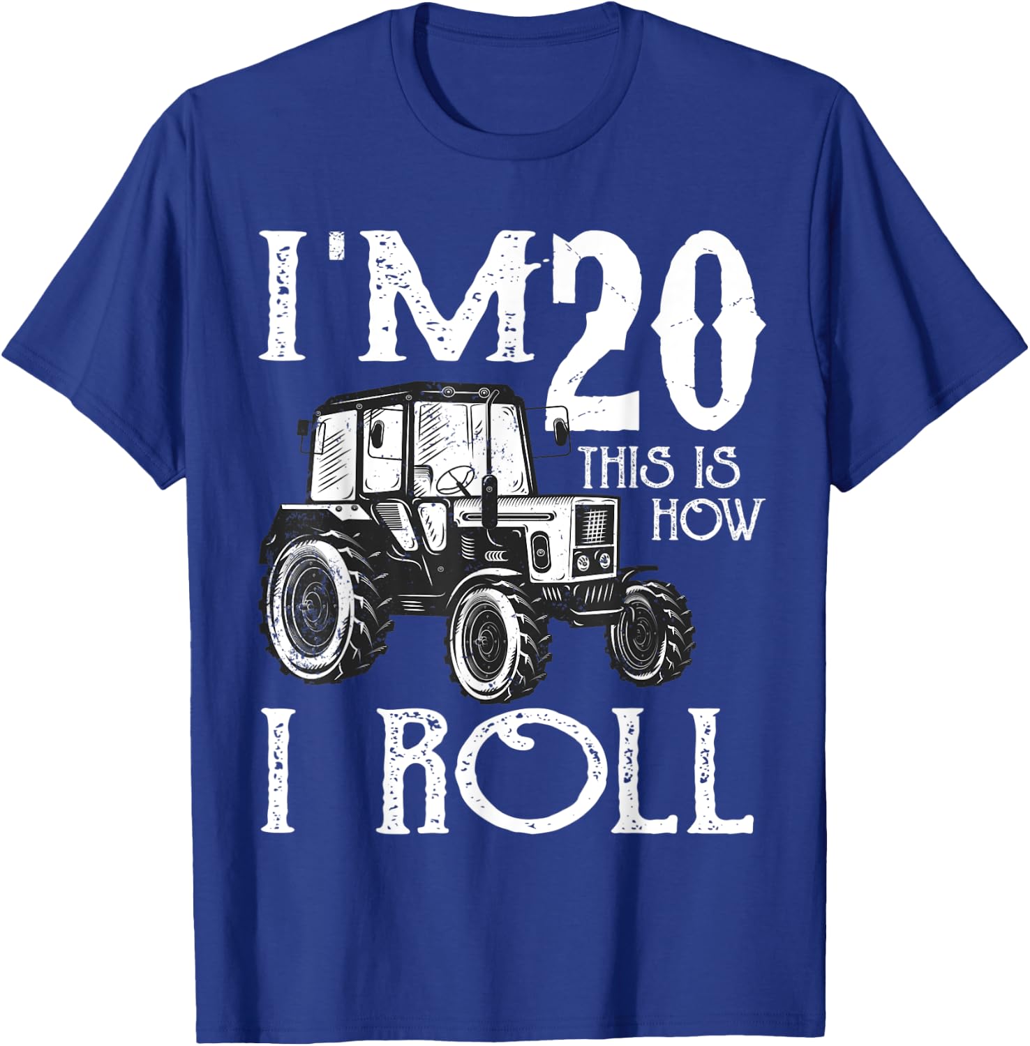 20th Birthday Tractor Farmer Rancher Funny 20 years old gift