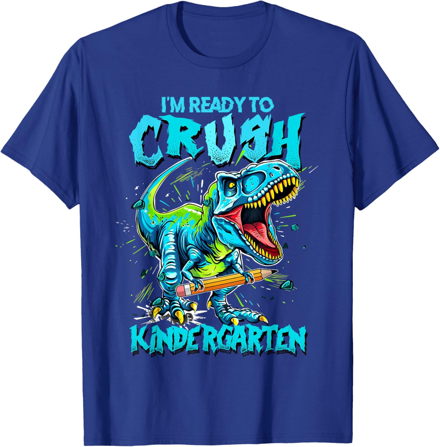 2026 I'm Ready To Crush Kindergarten Dinosaur Boys