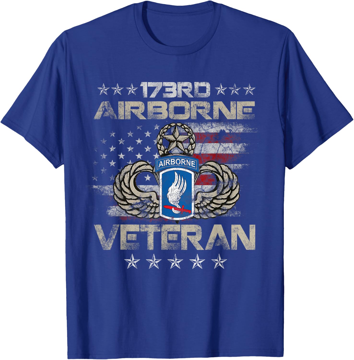 173rd Airborne Brigade Veteran U.S Flag Airborne Paratrooper