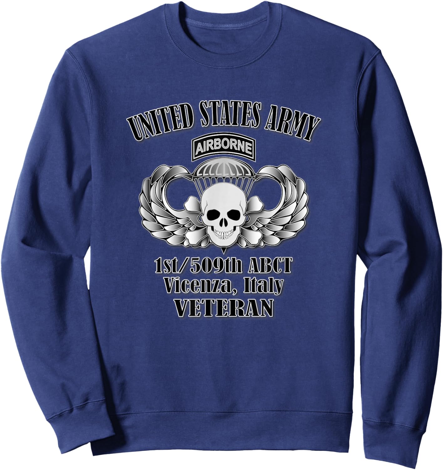 1st/509th ABCT Vicenza, Italy- Veteran (Front Design)