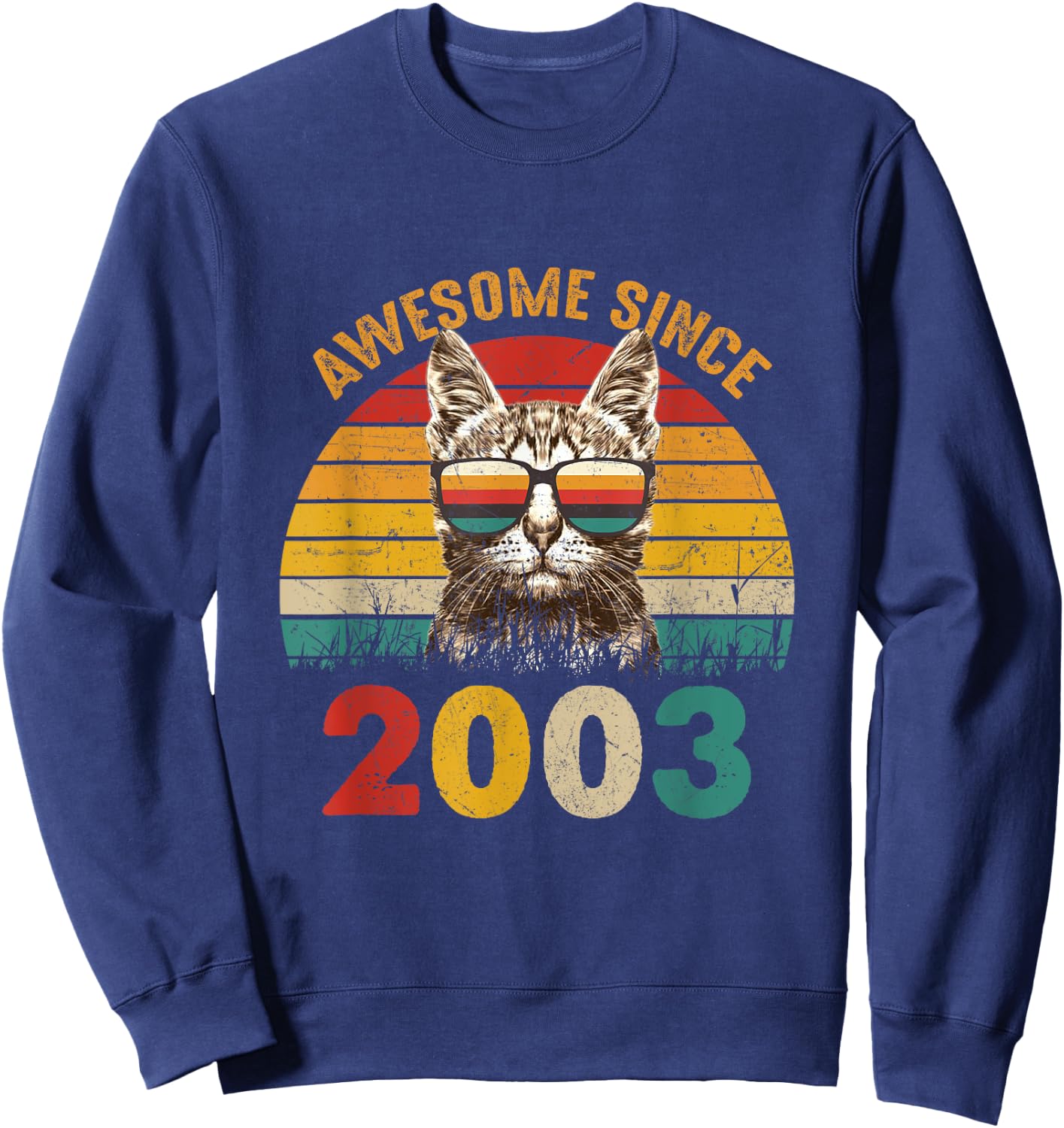 22nd Birthday Party 22 years old Cat Awesome Since 2003
