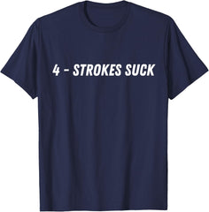 2-stroke, 4-strokes Suck Motocross Biker Funny