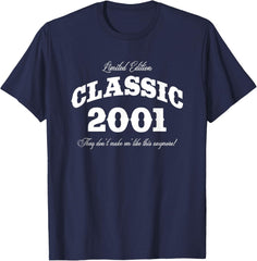 24 Year Old Vintage Classic Car 2001 24th Birthday