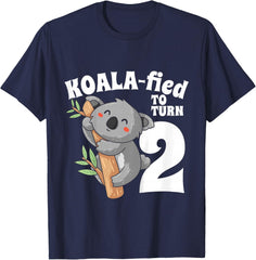 2 Year Old Koala Birthday Koalafied Girl Cute 2nd Girls Gift