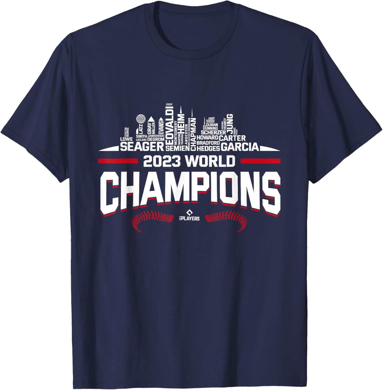 2023 World Champions Adolis Garcia Texas MLBPA