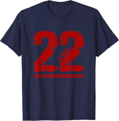 22 a Day Veteran Shirt - 22 a Day Veteran Suicide Apparel