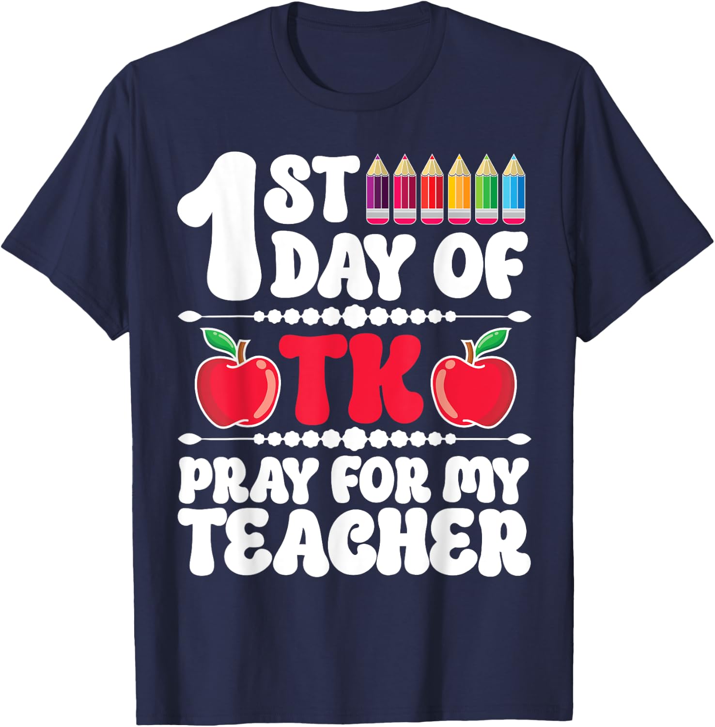 1st Day Of TK Student Transitional Kindergarten Teacher