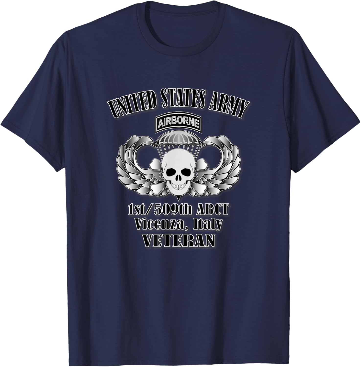 1st/509th ABCT Vicenza, Italy- Veteran (Front Design)