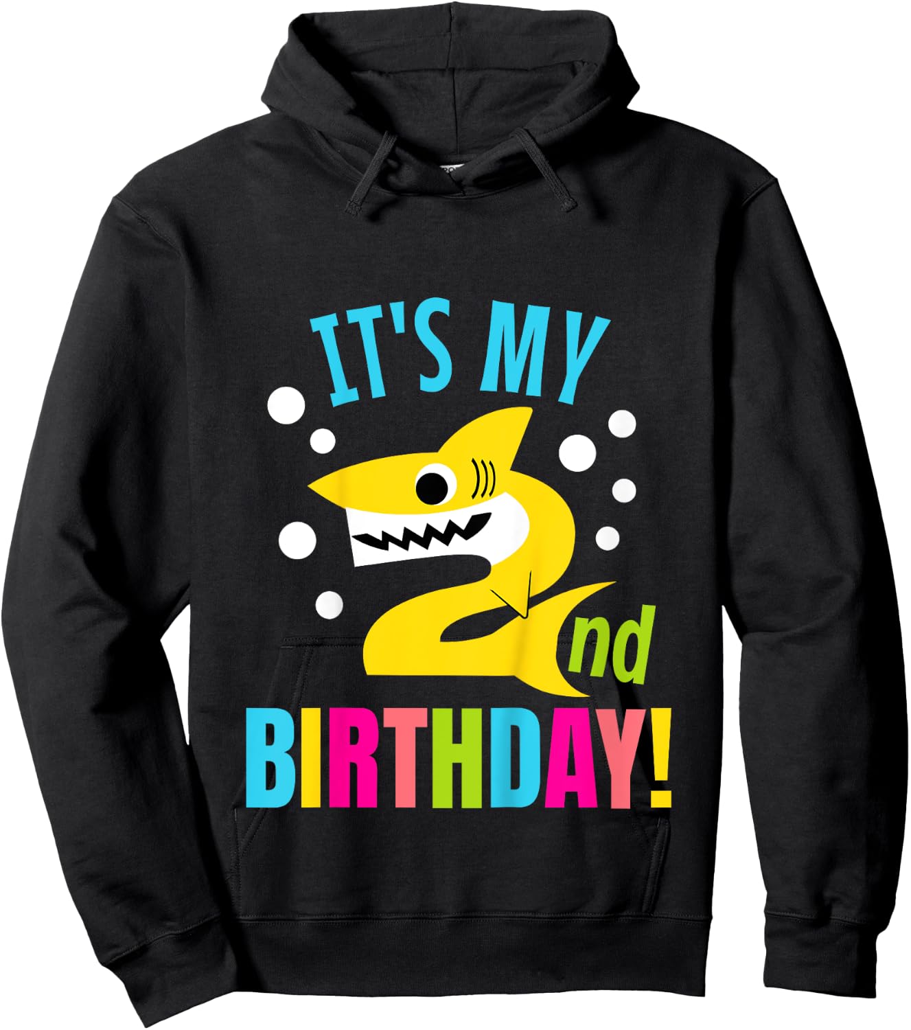 2 Year Old 2nd Shark Party Birthday Baby Gift Girls And Boys