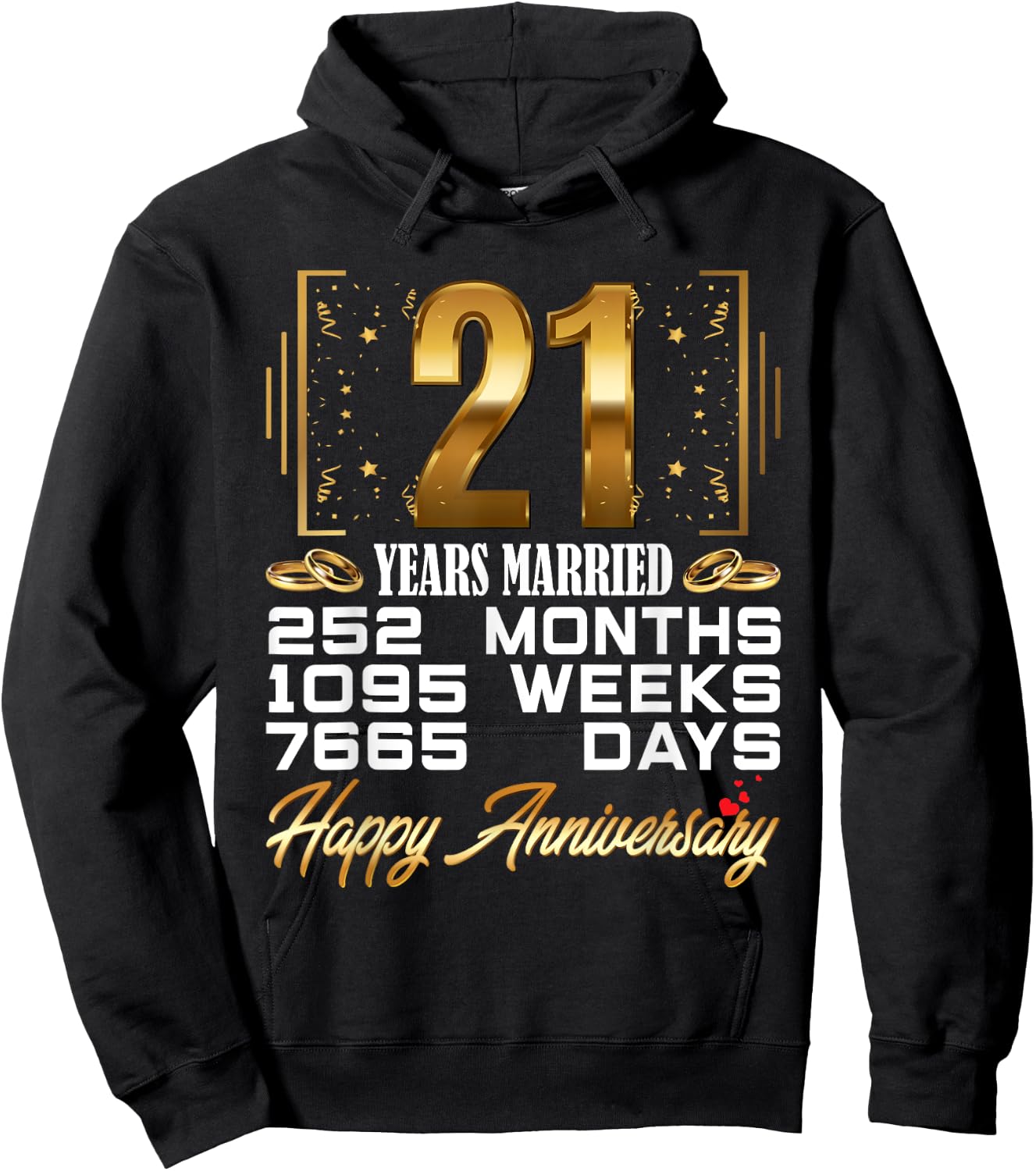 21 Years Married - Funny 21st Wedding Anniversary