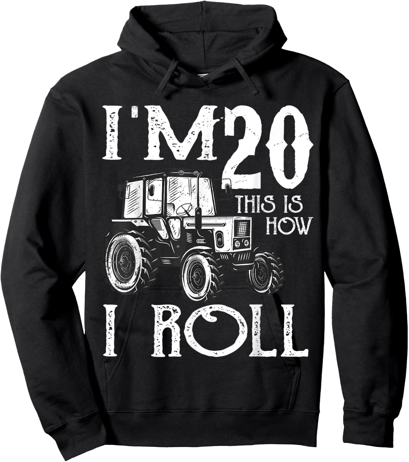20th Birthday Tractor Farmer Rancher Funny 20 years old gift