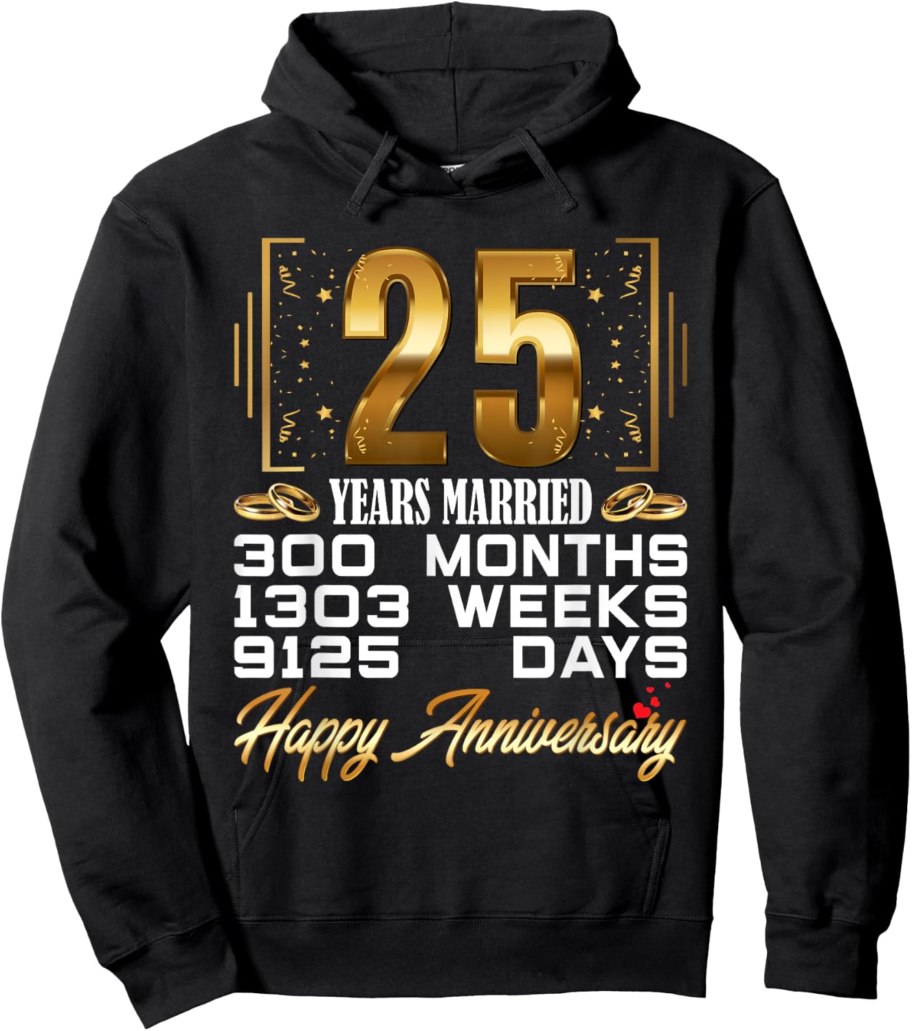 25 Years Married - Funny 25th Wedding Anniversary
