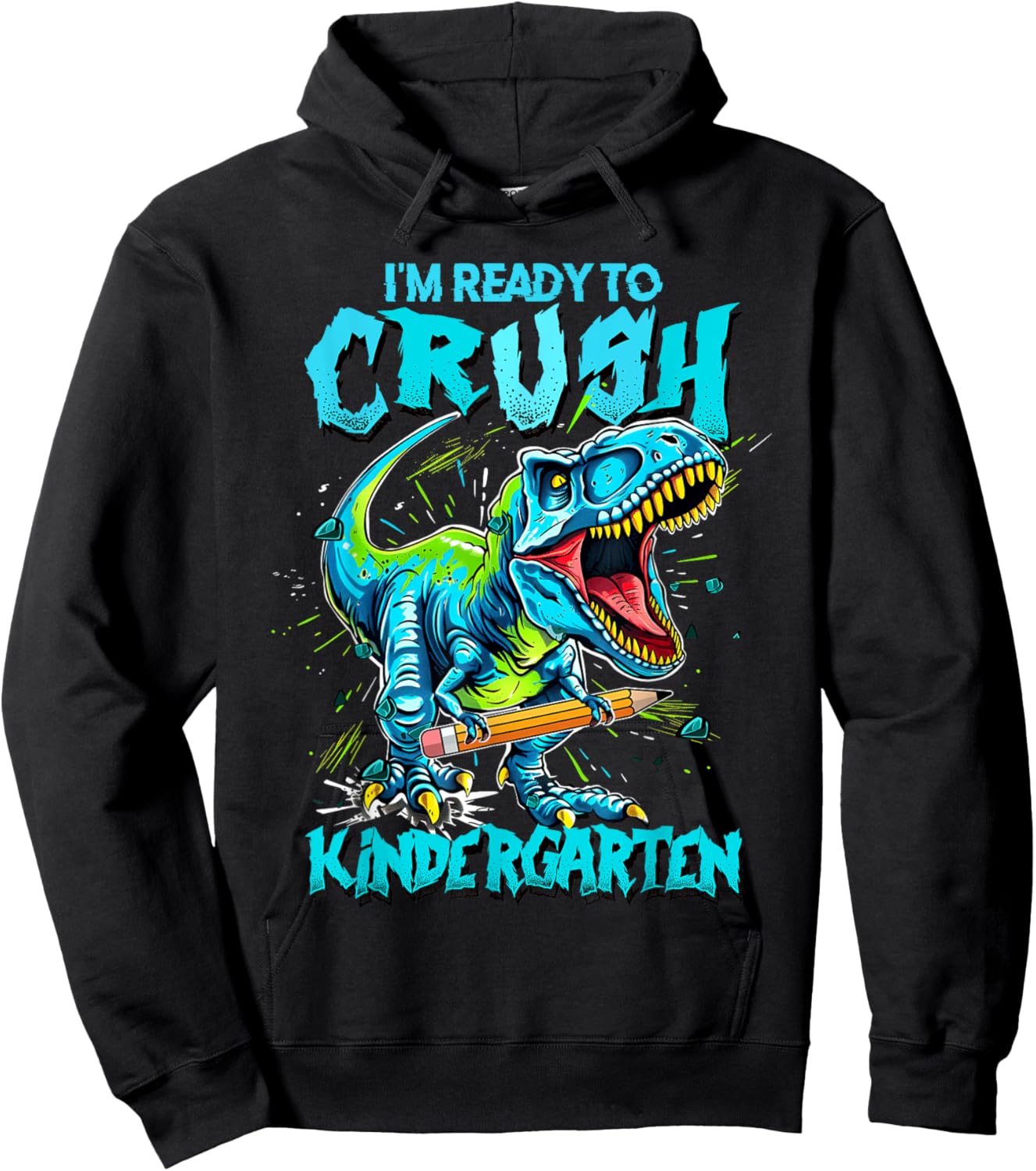 2026 I'm Ready To Crush Kindergarten Dinosaur Boys