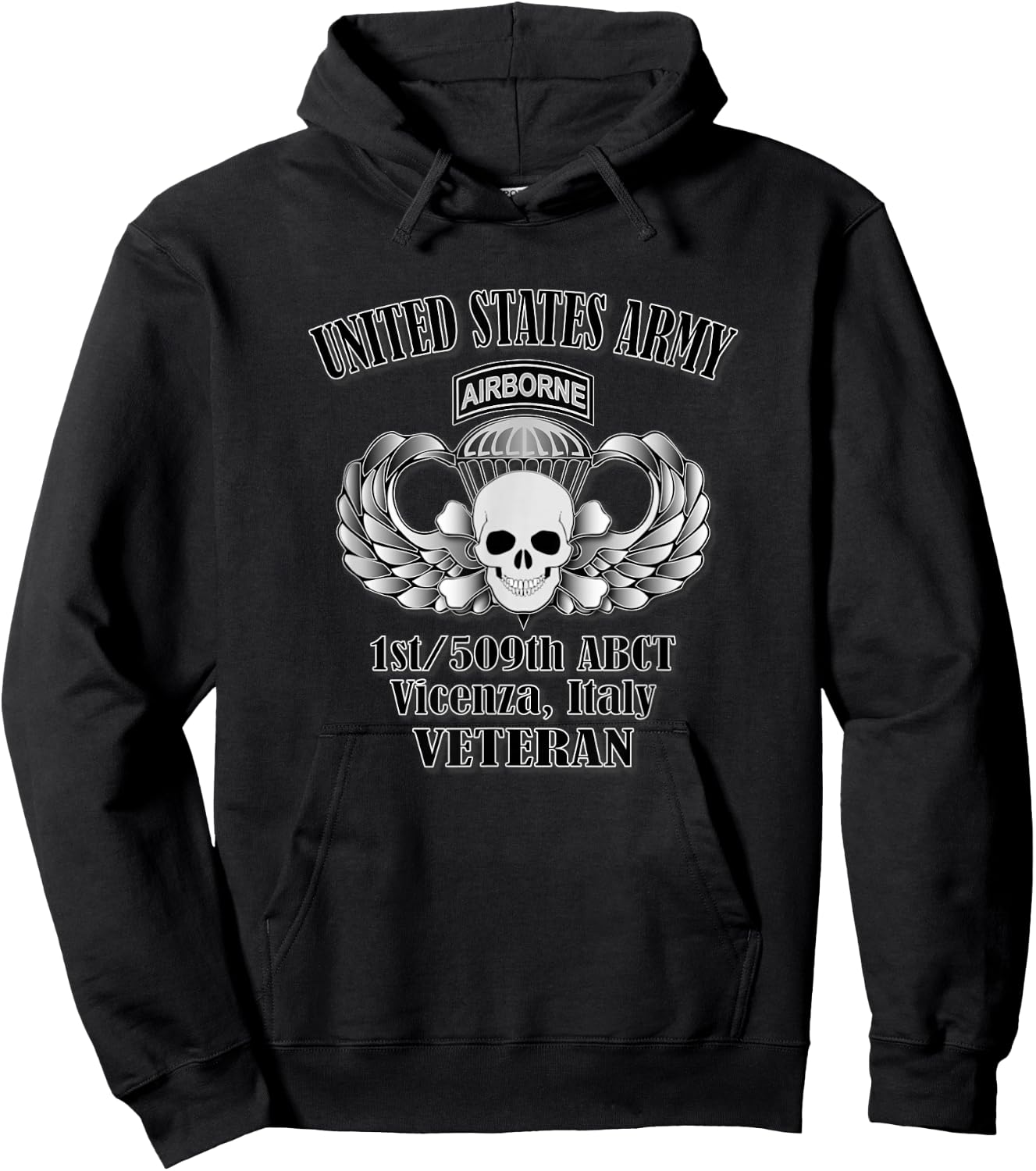 1st/509th ABCT Vicenza, Italy- Veteran (Front Design)