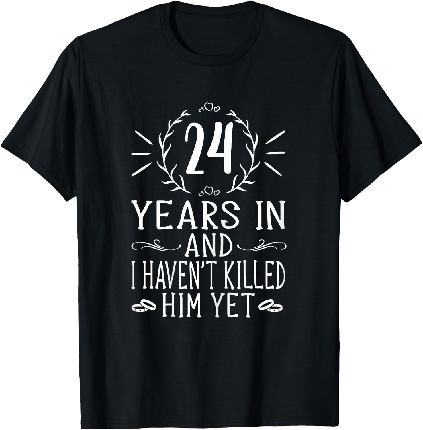 24th Wedding Anniversary Shirts - 24 Years Marriage