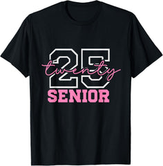 2025 Senior Class Girls Class of 2025 Seniors Pink School