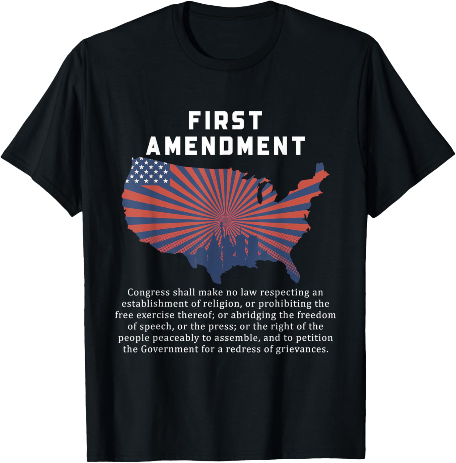 1St First Amendment U.S. Constitution Patriot US History