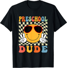 1st Day First Day of Preschool Dude Back To School Boys