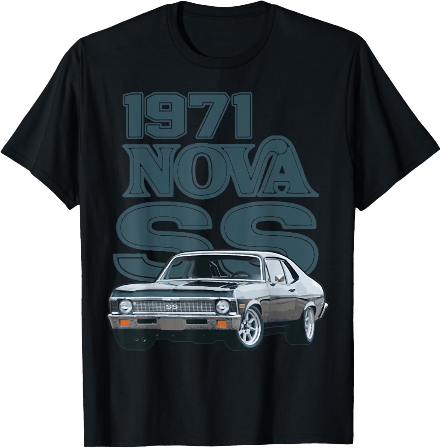 1971 71 Chevys Nova 2 Classic Car Old School Muscle Car