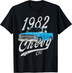 1982 Chevys C10 Pick Up Back of Rear Drawing